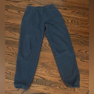 Aritzia TNA Navy Blue Sweatpants